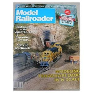 Model Railroader (January 1987)  - Vol 54 No. 1 (Collectible Single Back Issue M